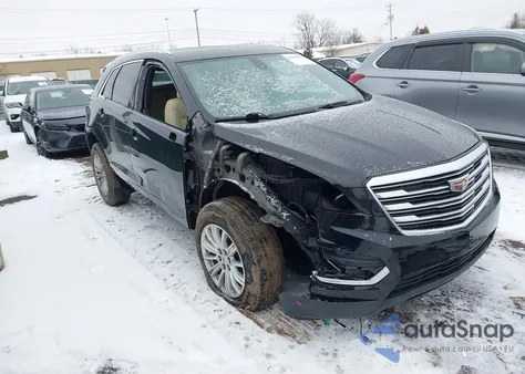2017 Cadillac Xt5 Standard z USA, uszkodzony, nr VIN 1GYKNARS6HZ196693